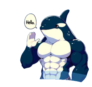 Cianic Waving Mascot